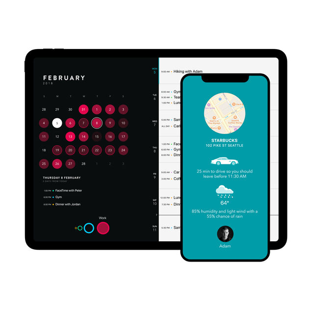 Timepage planner app 