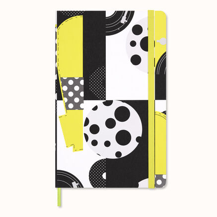 NTB LARGE HARD RULED-MARC JACOBS YELLOW