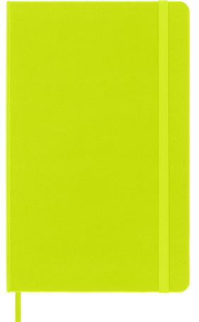 Cuaderno Classic NOTEBOOK LG RUL HARD LEMON GREEN