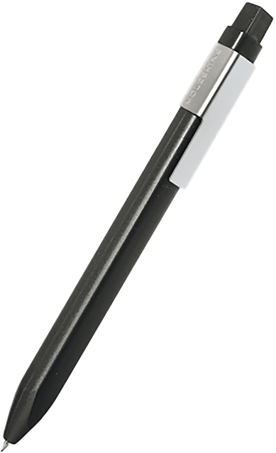 Click Pencil 0.7 - HB Black - Front view