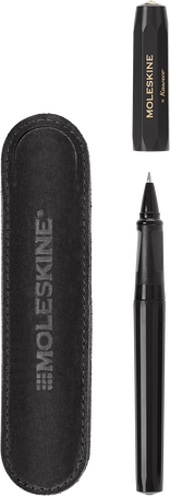 Ручка-роллер и футляр MSK X KAWECO STAN GIFT SET ROLLER BLACK