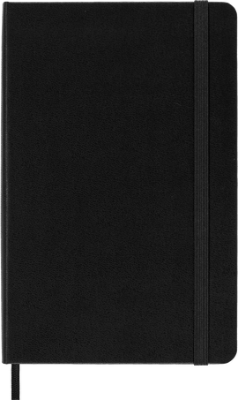 Cuaderno Classic Tapa dura, Negro - Front view