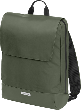 Slim Backpack Metro Collection, Moss Green - Front view