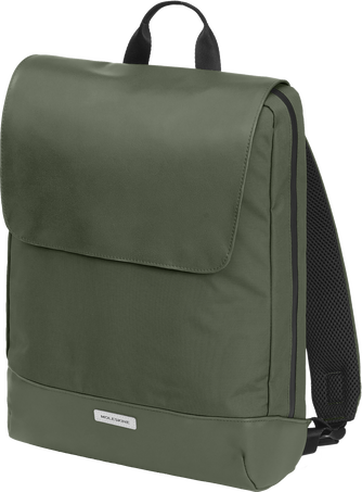 Slim Backpack Metro Collection, Moss Green - Front view