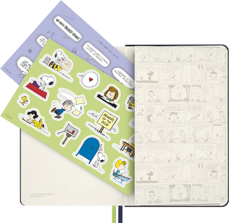 NOTEBOOK PKT RULED HARD PEANUTS WITH BOX