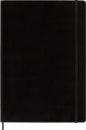 Classic Notizbuch Fester Einband, Schwarz - Front view