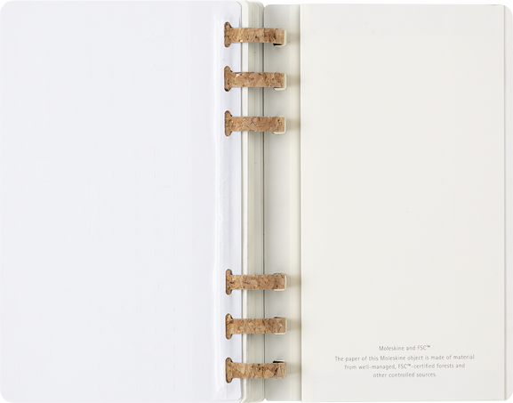 12M SPIRAL PLANNER L BLACK SOFT