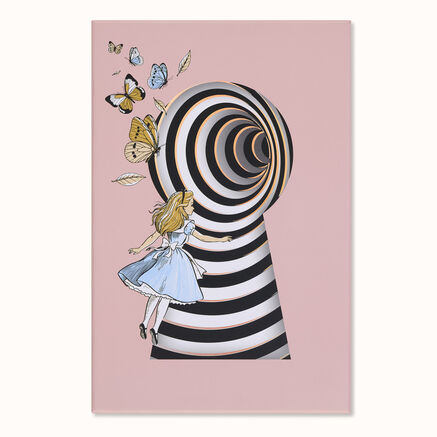 LE ALICE NOTEBOOK LARGE RULED W/BOX