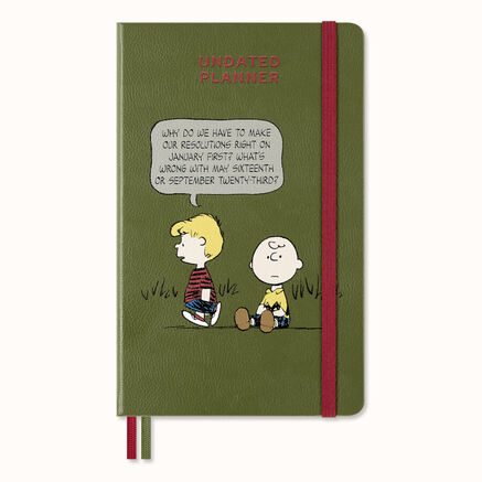 UNDATED PLANNER PEANUTS HARD