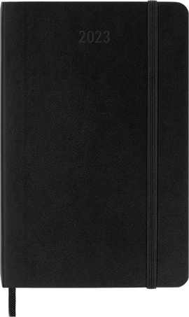 Classic Planner 2023 12M MONTHLY PK BLK SOFT
