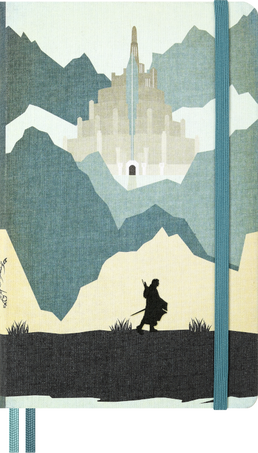 LE LOTR NTBK LARGE RULED ARAGORN NO BOX