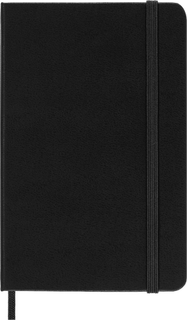 Classic Planner 12M MONTHLY PK BLK HARD