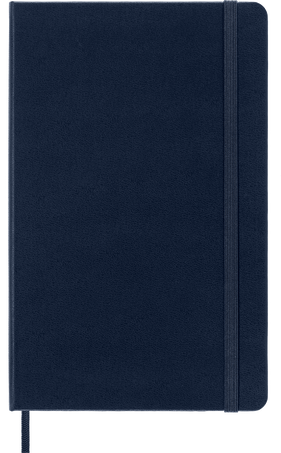 Classic Notizbuch NOTEBOOK LG RUL-PLA SAP.BLUE HARD