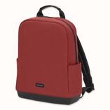 THE BACKPACK SOFT TOUCH PU BORDEAUX RED