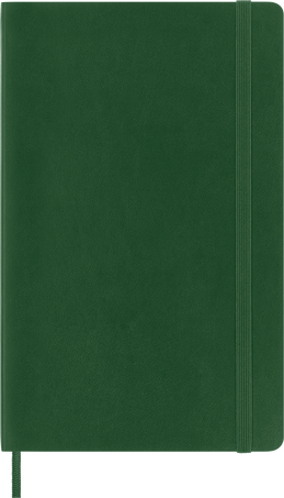 Classic Notebook Soft Cover, Myrtle Green - Front view