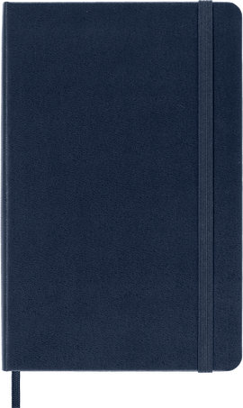 Classic Notebook Hard Cover, Sapphire Blue - Front view