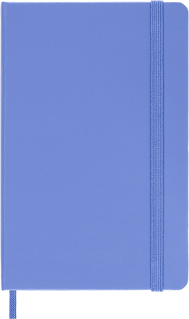 Classic Notizbuch Fester Einband, Hortensienblau - Front view