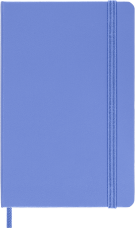 Classic Notebook Hard Cover, Hydrangea Blue - Front view