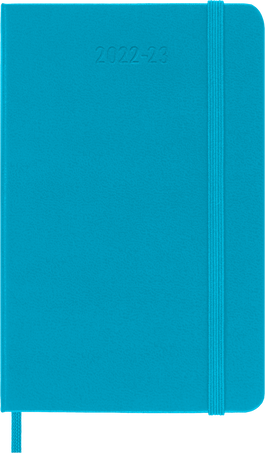 Classic Planner 2022/2023 Weekly 18-Month, Manganese Blue - Front view