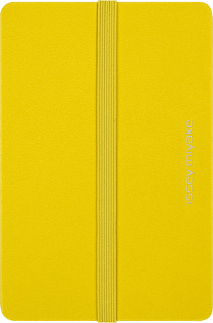 BUSINESS CARD HOLD. YELLOW ISSEY MIYAKE