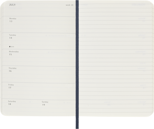 12M WKLY NTBK PK S.BLUE SOFT