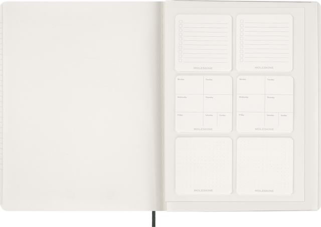 ESSENTIAL PLANNER WKLY VER XXL M GREEN