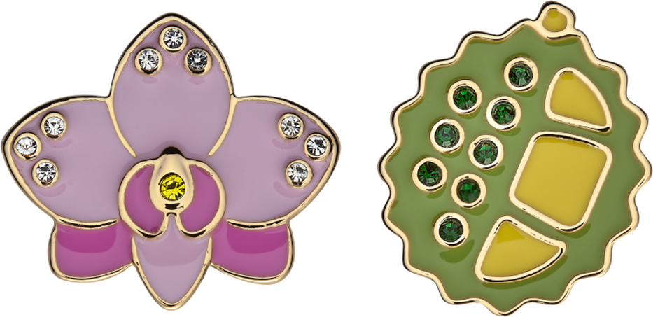 PINS COUNTRY SINGAPORE BOX OF 2