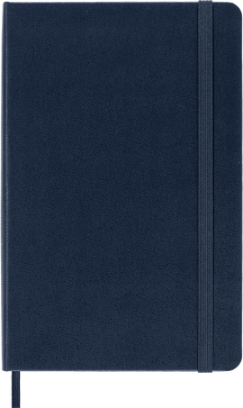 Classic Notizbuch NOTEBOOK MED DOT SAPPHIRE BLUE HARD