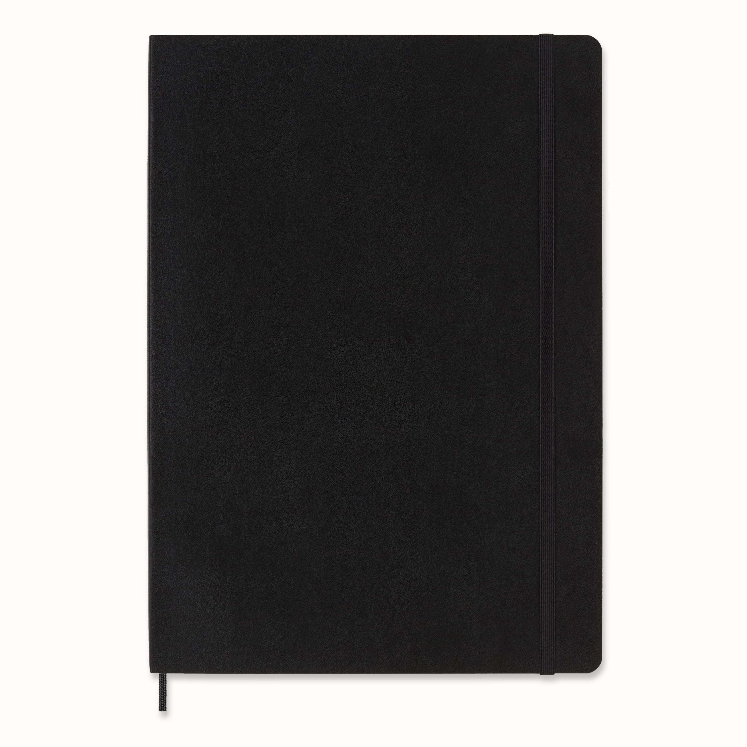 Notebook with Soft Cover and Elastic Closure Moleskine Dimensions A4 21 x 29.7 cm Notebook Classic Squared Notebook Colour Black 192 Pages