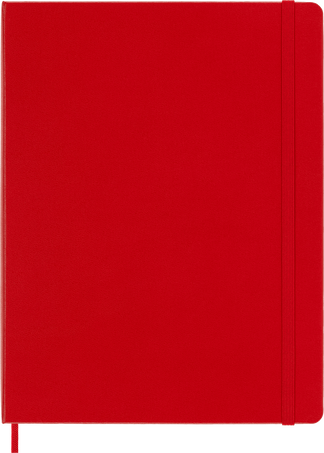 Carnet Classic NOTEBOOK XL RUL S.RED HARD