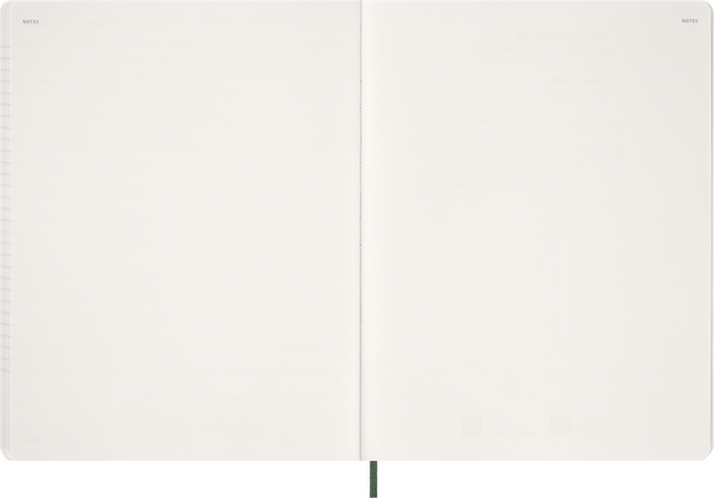 ESSENTIAL PLANNER WKLY VER XXL M GREEN