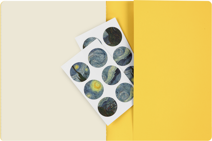MOMA VAN GOGH CAHIER XL RULED