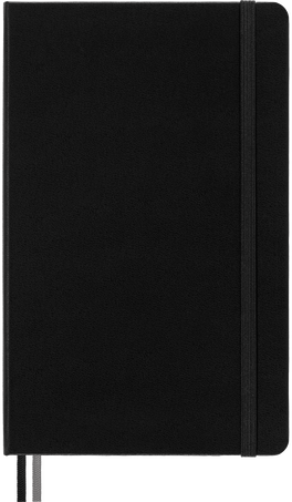Classic Notizbuch erweitert NOTEBOOK EXPANDED LG DOT BLK HARD