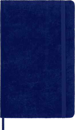 Velvet Notebook Purple - Front view