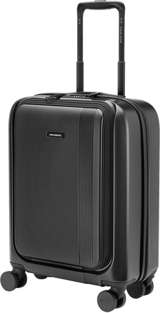 Journey Hard Luggage with External Pocket JOURNEY HARD LUGGAGE w EXT. POCKET BLK