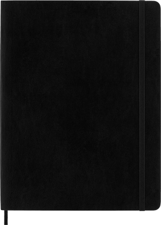 Cuaderno Classic Tapa blanda, Negro - Front view