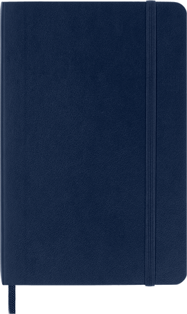 Записная книжка Classic Мягкая обложка, Синий Cапфир - Front view