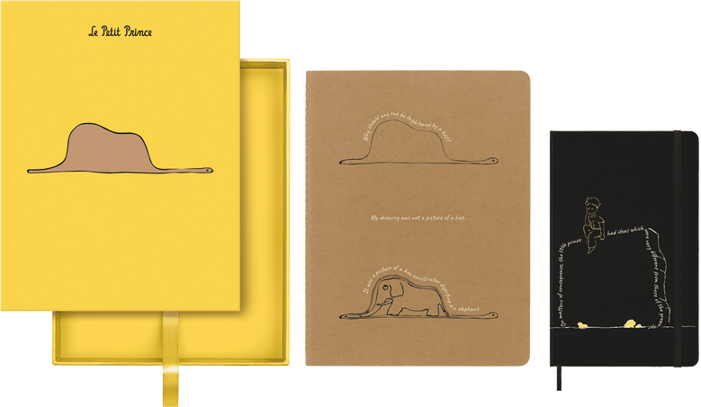 LE NB & CAHIER P.PRINCE SET ELEPHANT