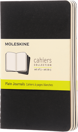 Cahier Journals CAHIER JNLS PK PLA BLACK