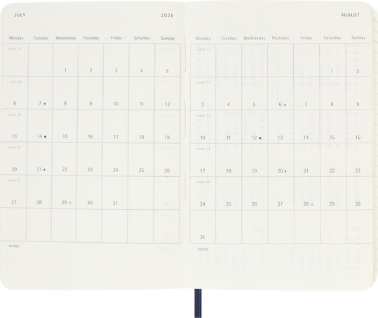 12M WKLY NTBK PK S.BLUE SOFT