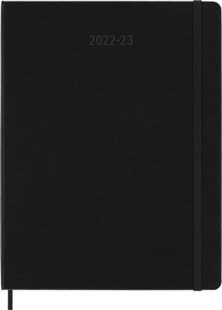 Classic Planner 2022/2023 Weekly 18-Month, Black - Front view