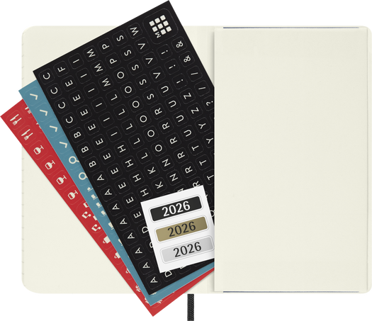 12M WKLY NTBK PK BLK SOFT