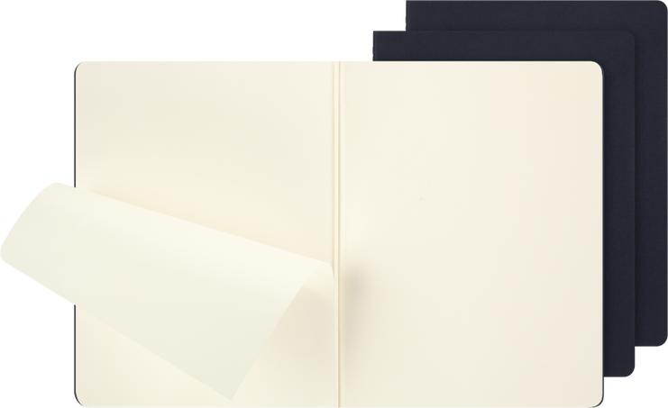 CAHIER JNLS XL PLA INDIGO.BLU