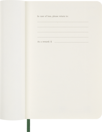 12M WKLY NTBK PK MYRTLE GREEN SOFT