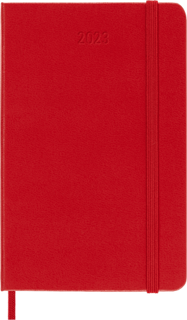 Classic Planner 2023 12M DAILY PK S.RED HARD
