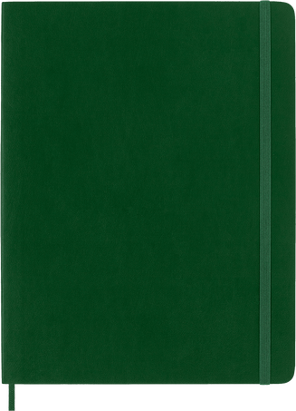 Carnet Classic NOTEBOOK XL SQU MYRTLE GREEN SOFT