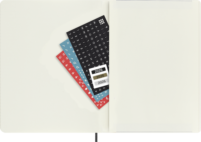 12M MONTHLY XL BLK SOFT