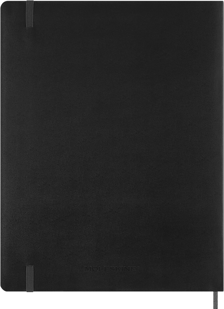 Agenda Moleskine Essential 2025-2026 - 15 Mois, Vue Hebdomadaire Verticale, Format XXL - 9
