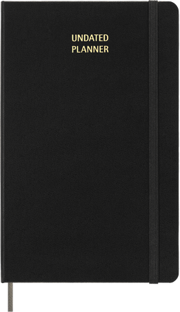 Undated Classic Diary Weekly, 12-Month - Front view