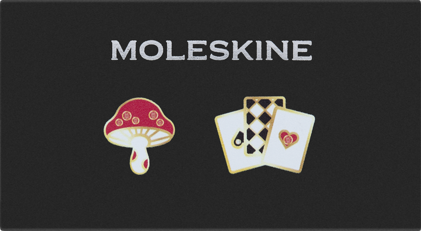 LE ALICE-2 PINS BUNDLE (MUSHROOM+CARDS)